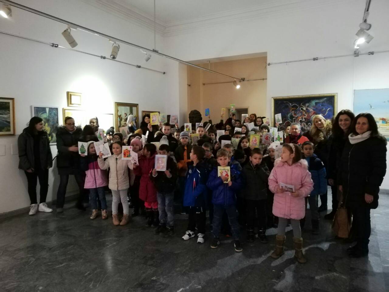 Новогодишње честитке у галерији